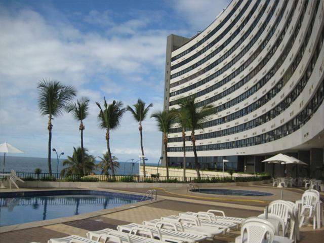 Apartamento no Ondina Apart Hotel Salvador Esterno foto